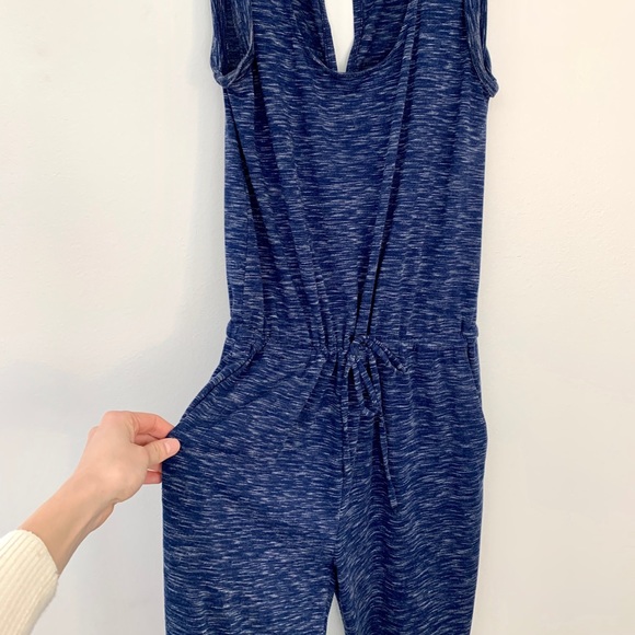 GAP Pants - Gap Blue Cotton Jumpsuit Size Small